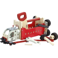 Vilac Gereedschapskist Van Hout - 72 Delig -Kinderserie Winkel 14 2127 vilac 2