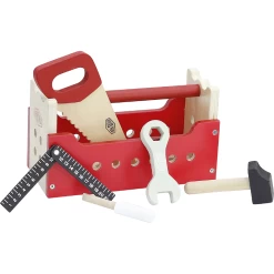 Vilac Gereedschapskist Van Hout - 72 Delig -Kinderserie Winkel 14 2127 vilac 3