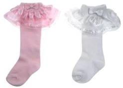 Baby Knie Sokjes Strikje.