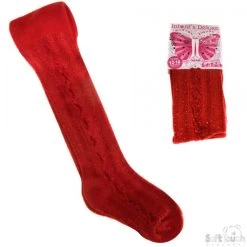 Baby Maillot Rood Glitter 0-24 Maanden