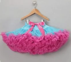 Petticoat Luxe Aqua Roze By Meetje-Pettiskirts Kids & Women