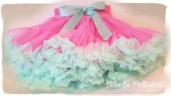 Petticoat Luxe Pink Mint By Meetje-Pettiskirts Kids & Women
