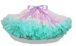 Petticoat Luxe Roze Mint & Paarse Strik KIDS
