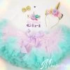 Unicorn Verjaardag Set Birthday Girl De Luxe 3 Delig