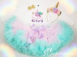Unicorn Verjaardag Set Birthday Girl De Luxe 3 Delig
