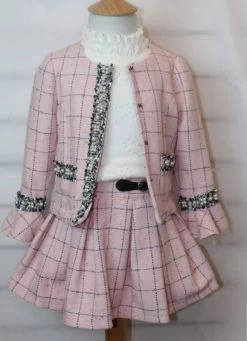 3delige Set Chanel Look Boutique Collection Spanisch Style NEW 2-10 Jaar