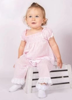 Meisjes Pyjama Roze Spanisch Girl