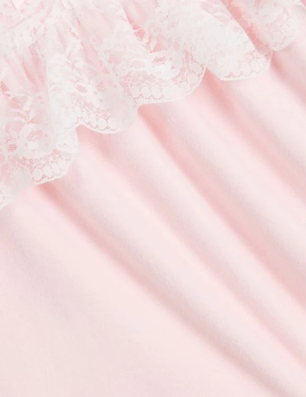 Meisjes Pyjama Lace Jaimy Spanisch Girls Roze 2 Meisjes Pyjama Lace Jaimy Spanisch Girls Roze - Afbeelding 2