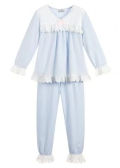 Meisjes Pyjama Lace Jaimy Spanisch Girls Blauw