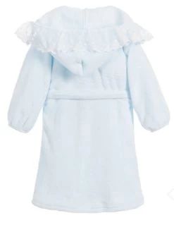 Meisjes Kamerjas Ultra Zacht Luxe Spanisch Girls Blauw