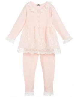 Meisjes Pyjama Lace Aaliyah Spanisch Girls Roze