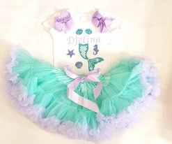 Zeemeermin Verjaardag Set Ultra De Luxe Cijfer En Naam Mogelijk