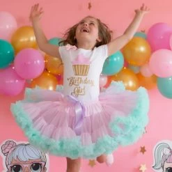 Verjaardag Set Birthday Girl Cupcake Pastel