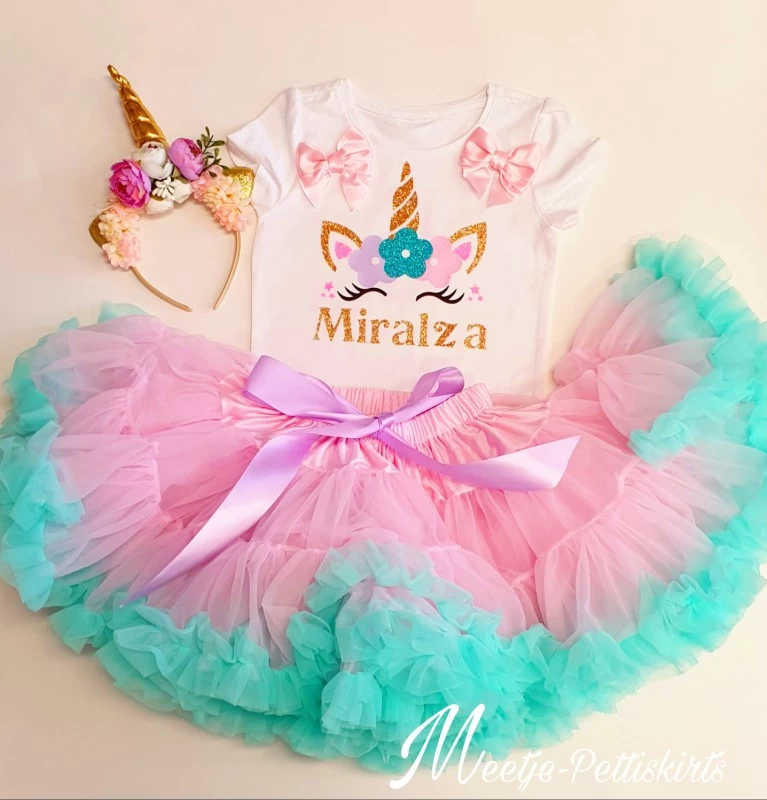 Unicorn Set Roze Pastel De Luxe Compleet 3 Delig Met Of Zonder Naam 1 Unicorn Set Roze Pastel De Luxe Compleet 3 Delig Met Of Zonder Naam