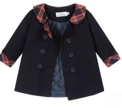 Gevoerde Mantel Jas Blauw Met Bijpassende Hoed 6 Gevoerde Mantel Jas Blauw Met Bijpassende Hoed -Kinderserie Winkel 1442287372