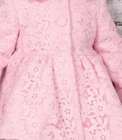 Gevoerde Mantel Jas Roze Kant Spanisch Style Girly Met Bijpassende Bonnet 13 Gevoerde Mantel Jas Roze Kant Spanisch Style Girly Met Bijpassende Bonnet -Kinderserie Winkel 1442287407