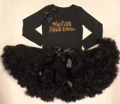 Zwarte Petticoat Set Luxe My Little Black Dress M 56 Tm 176