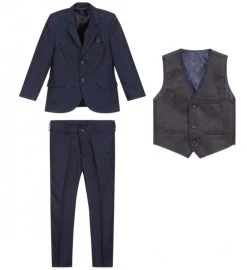 Kostuum Pak Voor Kinderen Donkerblauw NEW Baby & Kids 7 Kostuum Pak Voor Kinderen Donkerblauw NEW Baby & Kids -Kinderserie Winkel 1481584241