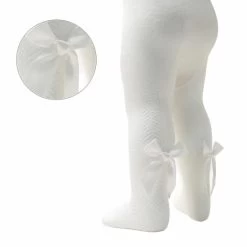 Baby Maillot Ivoor Met Strikje NEW Maat 0-3 Tm 12-24 M