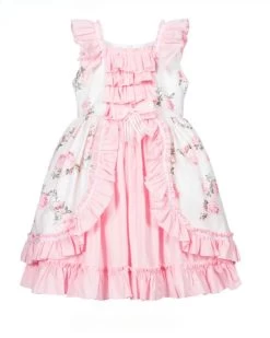 Ruffel Jurk Met Tule En Broderie Baby & Kids 56-128