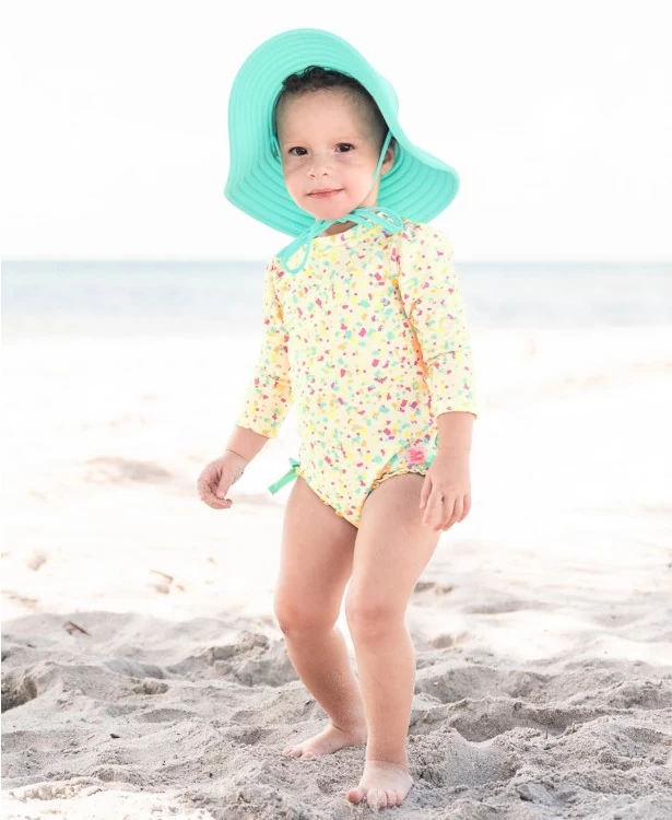 Zwemhoed / Zonnehoed Mint 3 Zwemhoed / Zonnehoed Mint - Afbeelding 3