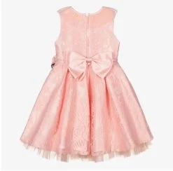 Kanten Meisjes Jurk Poederroze Valerie 80-134 -Kinderserie Winkel 1814784045