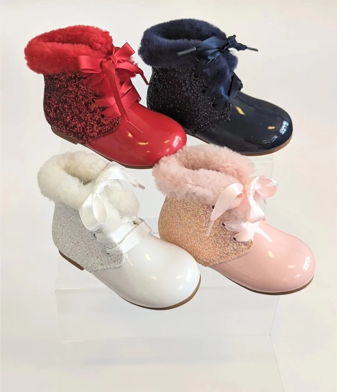 Spaanse Laarsjes Roze Sophie Maat 20 Tm 30. 2 Spaanse Laarsjes Roze Sophie Maat 20 Tm 30. - Afbeelding 2