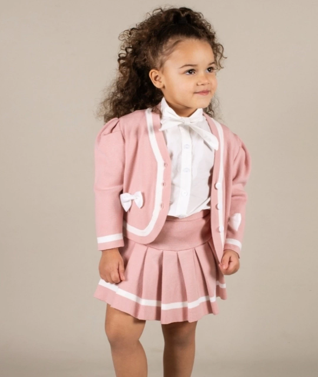 Plooirok Complete Set Roze Luxury Spanisch Girl Style 1 Plooirok Complete Set Roze Luxury Spanisch Girl Style