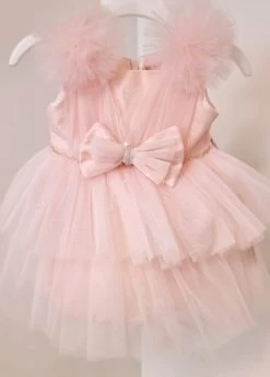 Roze Baby Jurk 62-92 + Haarband 5 Roze Baby Jurk 62-92 + Haarband -Kinderserie Winkel 1923064806