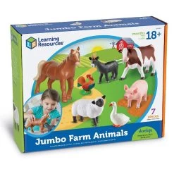 Learning Resources Grote Boerderijdieren, 7 Stk -Kinderserie Winkel 21 ler0694 learning resources 2