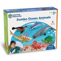 Learning Resources Grote Zeedieren, 6 Stk -Kinderserie Winkel 21 ler0696 learning resources 2