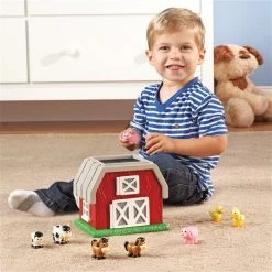 Learning Resources Herkenspel - Vormen Voelen, Boerderijdieren -Kinderserie Winkel 21 ler8922 learning resources 2