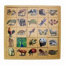 Puzzel, 25 Stukjes - Dieren In Detail