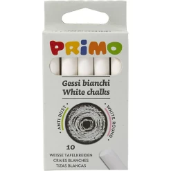 Bordkrijt - Wit - 10 Stk -Kinderserie Winkel 344750 2