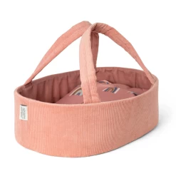 Mamamemo Poppenmand Incl. Kussen+deken - Roze 35 Cm