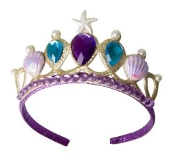 Great Pretenders Zeemeerminrok En Diadeem - Blauw (mt 4-6 Jaar) -Kinderserie Winkel 42285 tiara