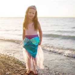 Great Pretenders Zeemeerminrok En Diadeem - Blauw (mt 4-6 Jaar) -Kinderserie Winkel 42285ls3 web