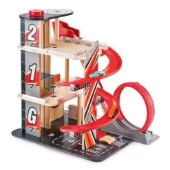 Hape Speelgoedgarage Incl. Oprit Met Looping