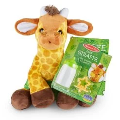 Melissa And Doug Knuffel - Pluche, Baby Giraffe -Kinderserie Winkel 46 40452 2