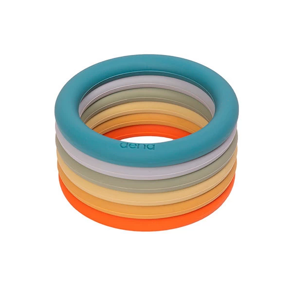 Speel- En Bijtring Siliconen, Nature 6 St 6 Speel- En Bijtring Siliconen, Nature 6 St - Afbeelding 6