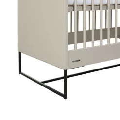 Kidsmill Modular 2 Babybed Oatmeal - Zwart - 60 X 120 Cm -Kinderserie Winkel Modular oatmeal ledikant 60x120 3 7b16