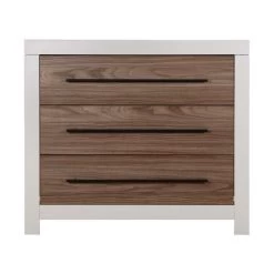 Europe Baby Vittoria III Babykamer Cashmere / Walnoot | Bed 60 X 120 Cm + Commode -Kinderserie Winkel Vittoria cashmere commode 1 93b6