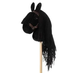 Stokpaard - Zwart