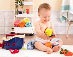 B. Toys Badspeelgoed - Splash Vissersboot - 13 Delen -Kinderserie Winkel badeleg splish fiskerb d 13 dele 1074 701012 1