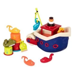 B. Toys Badspeelgoed - Splash Vissersboot - 13 Delen