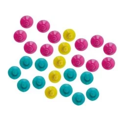 SES Creative Badspeelgoed - Gekleurde Zuignapjes 7 SES Creative Badspeelgoed - Gekleurde Zuignapjes -Kinderserie Winkel badeleg farvede sugekopper til badet 14 s13067 4