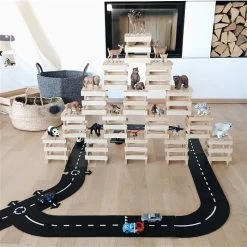 Autobaan - Koning Op De Weg - 40 Delen -Kinderserie Winkel bilbane milj waytoplay 1 1