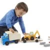 Melissa And Doug Auto's Van Hout - Bouwvoertuigen