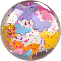 Haba Kullerbü Ballenbaan Access. - Knikkers Met Glitter