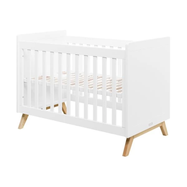 Bopita Fenna Babybed Wit / Naturel 60 X 120 Cm 1 Bopita Fenna Babybed Wit / Naturel 60 X 120 Cm